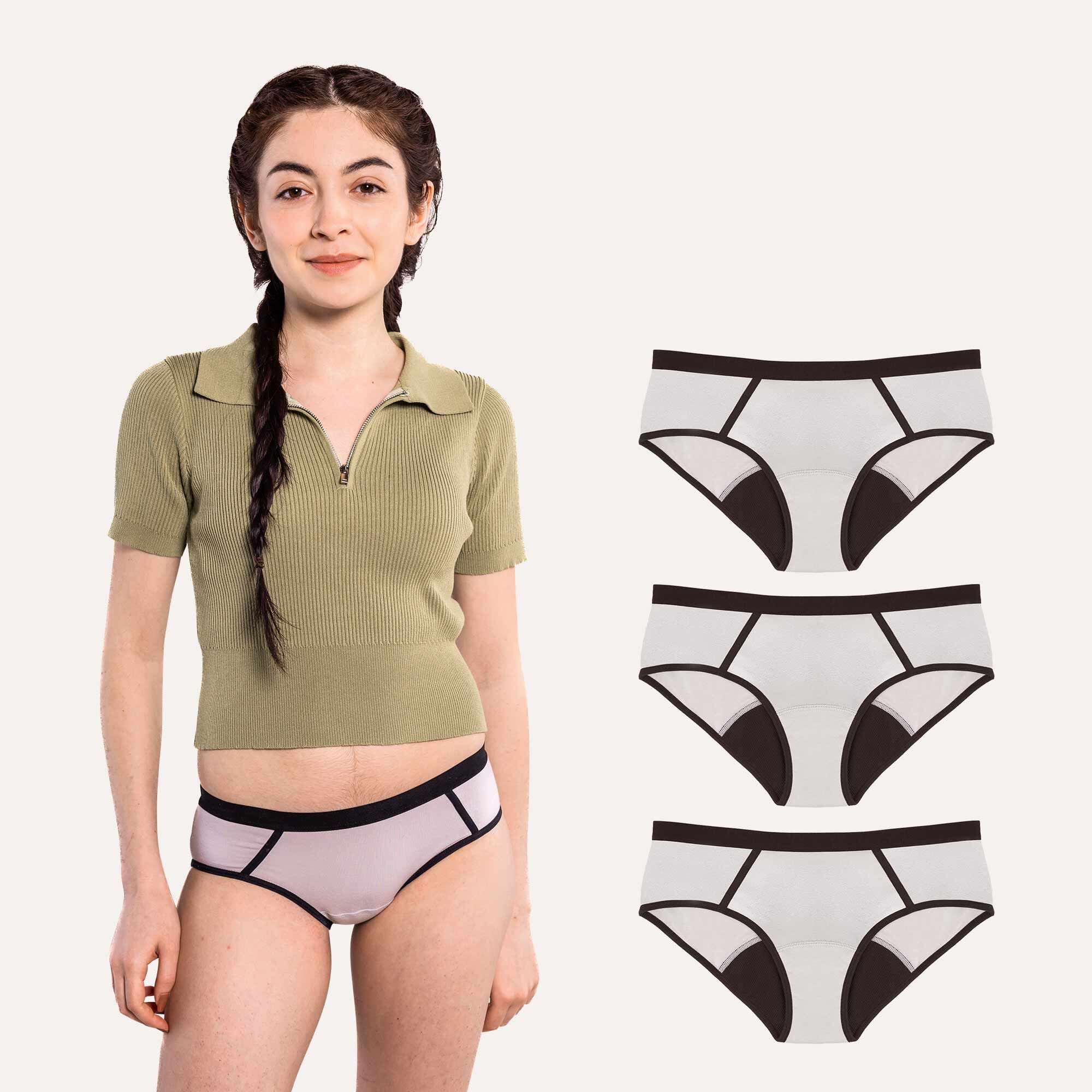 Period Underwear Teens Sporty (Multipack of 3)
