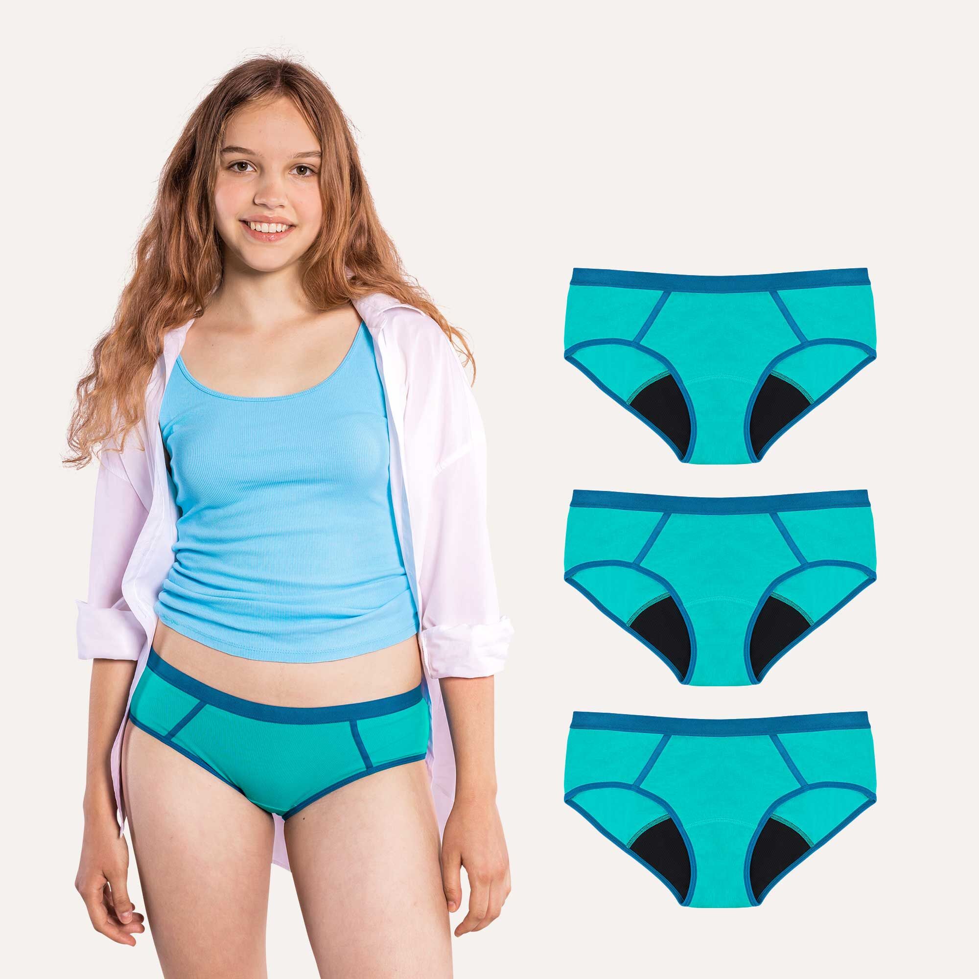 Period Underwear Teens Sporty (Multipack of 3)