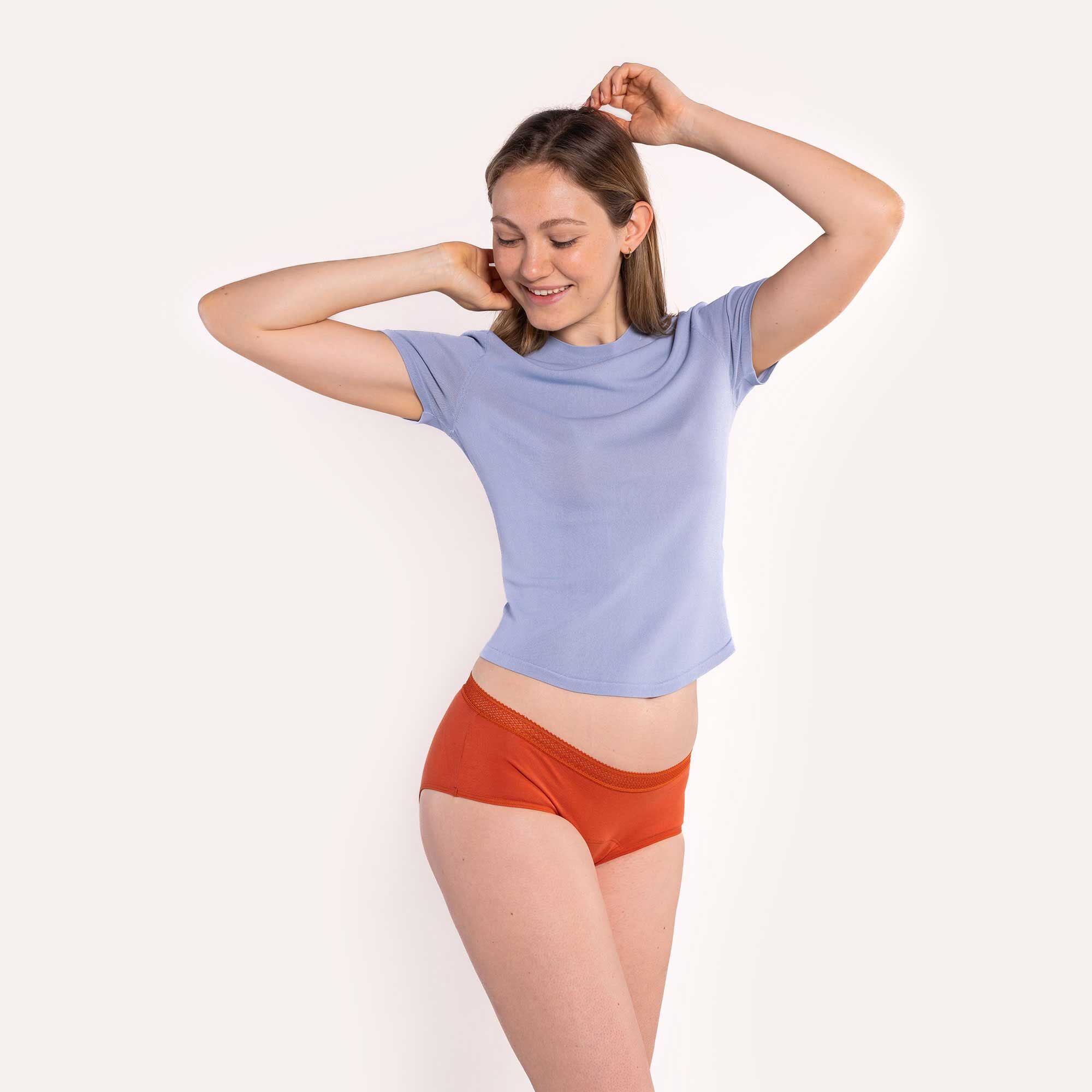 Period Underwear Organic Hipster (Multipack of 3)