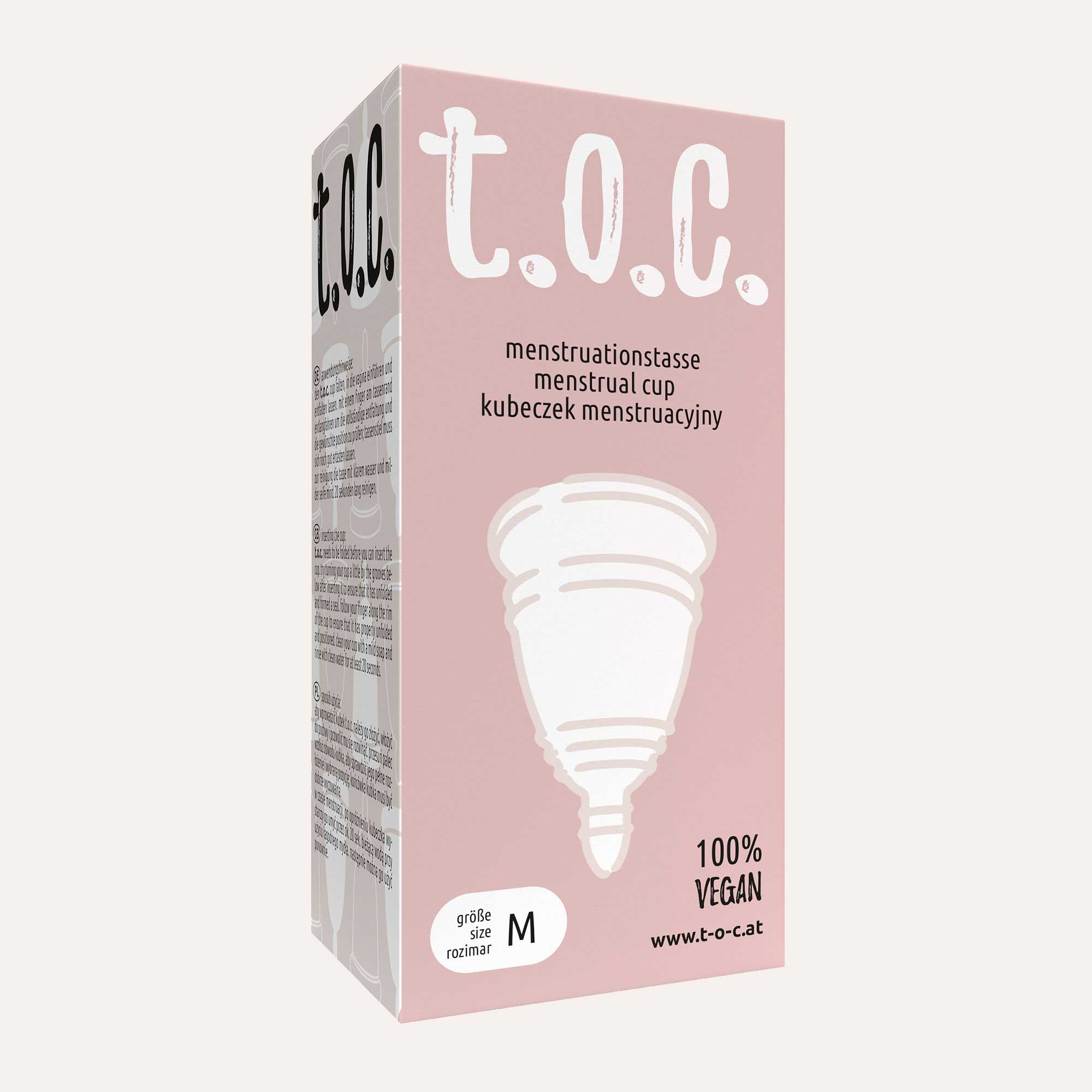 t.o.c. Menstrual cup